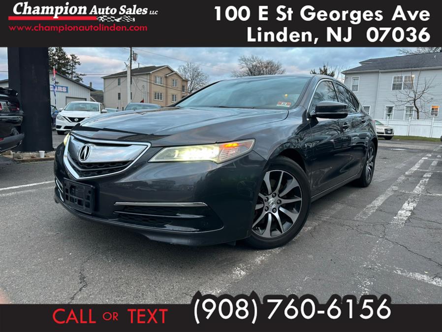 2015 Acura TLX 4dr Sdn FWD, available for sale in Linden, New Jersey | Champion Auto Sales. Linden, New Jersey