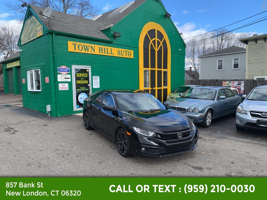 2019 Honda Civic Sedan Sport CVT, available for sale in New London, Connecticut | McAvoy Inc dba Town Hill Auto. New London, Connecticut 2019 Honda Civic Sedan Sport CVT, available for sale in New London, Connecticut | McAvoy Inc dba Town Hill Auto. New London, Connecticut