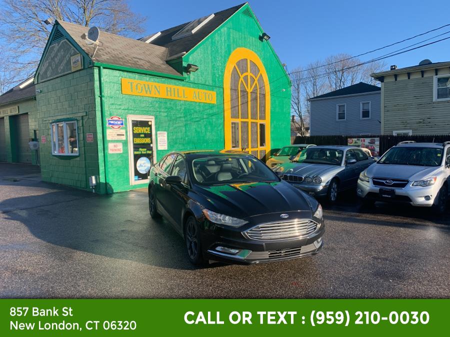 2018 Ford Fusion SE AWD, available for sale in New London, Connecticut | McAvoy Inc dba Town Hill Auto. New London, Connecticut