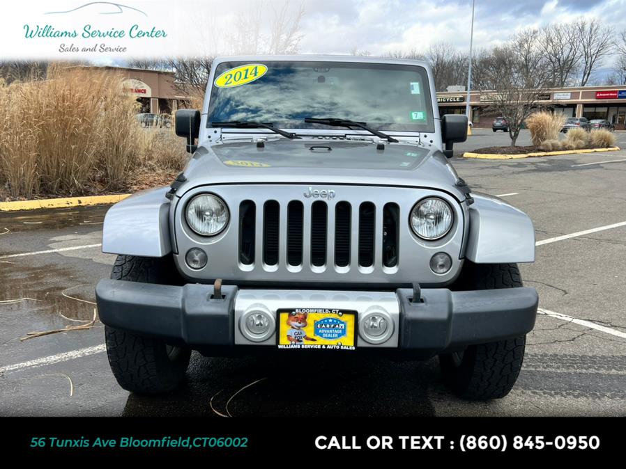 2014 Jeep Wrangler Unlimited 4WD 4dr Sahara, available for sale in Bloomfield, Connecticut | Williams Service Center. Bloomfield, Connecticut 2014 Jeep Wrangler Unlimited 4WD 4dr Sahara, available for sale in Bloomfield, Connecticut | Williams Service Center. Bloomfield, Connecticut
