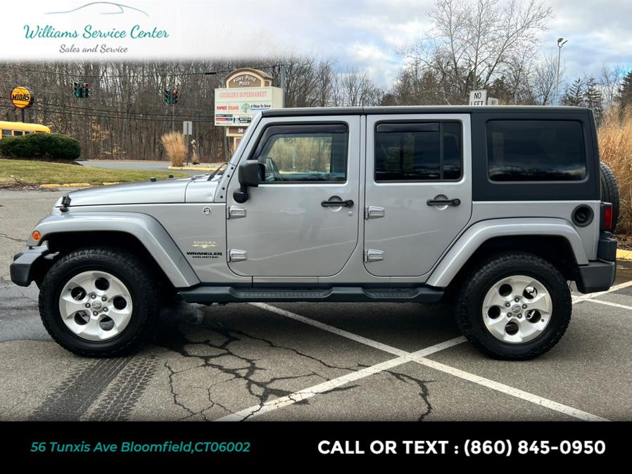 2014 Jeep Wrangler Unlimited 4WD 4dr Sahara, available for sale in Bloomfield, Connecticut | Williams Service Center. Bloomfield, Connecticut 2014 Jeep Wrangler Unlimited 4WD 4dr Sahara, available for sale in Bloomfield, Connecticut | Williams Service Center. Bloomfield, Connecticut