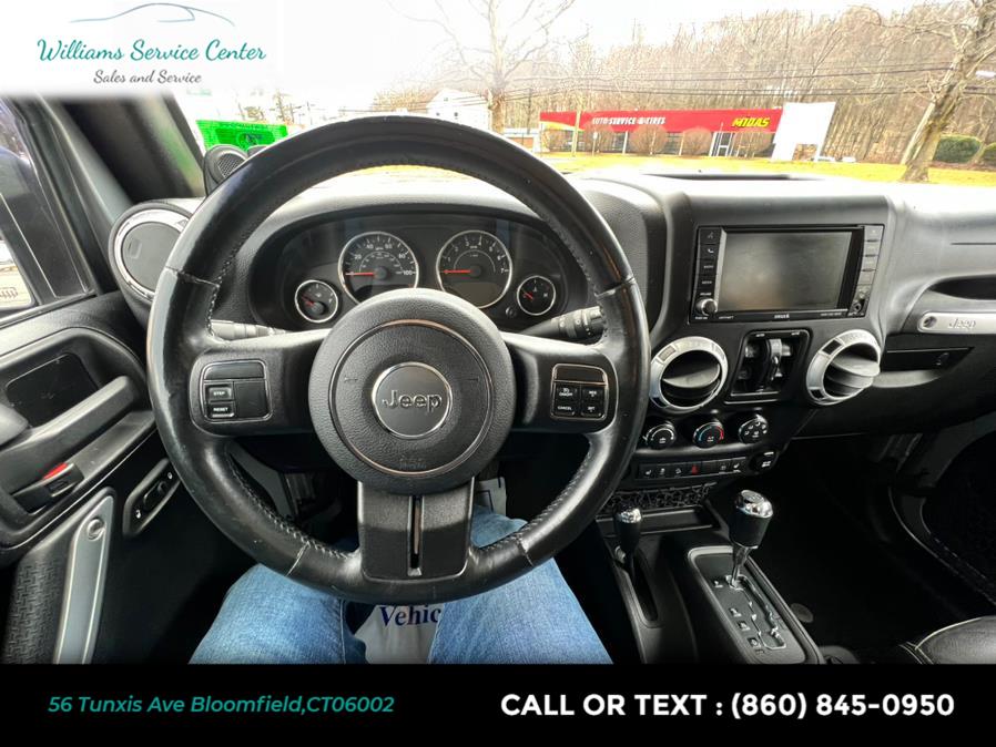 2014 Jeep Wrangler Unlimited 4WD 4dr Sahara, available for sale in Bloomfield, Connecticut | Williams Service Center. Bloomfield, Connecticut 2014 Jeep Wrangler Unlimited 4WD 4dr Sahara, available for sale in Bloomfield, Connecticut | Williams Service Center. Bloomfield, Connecticut
