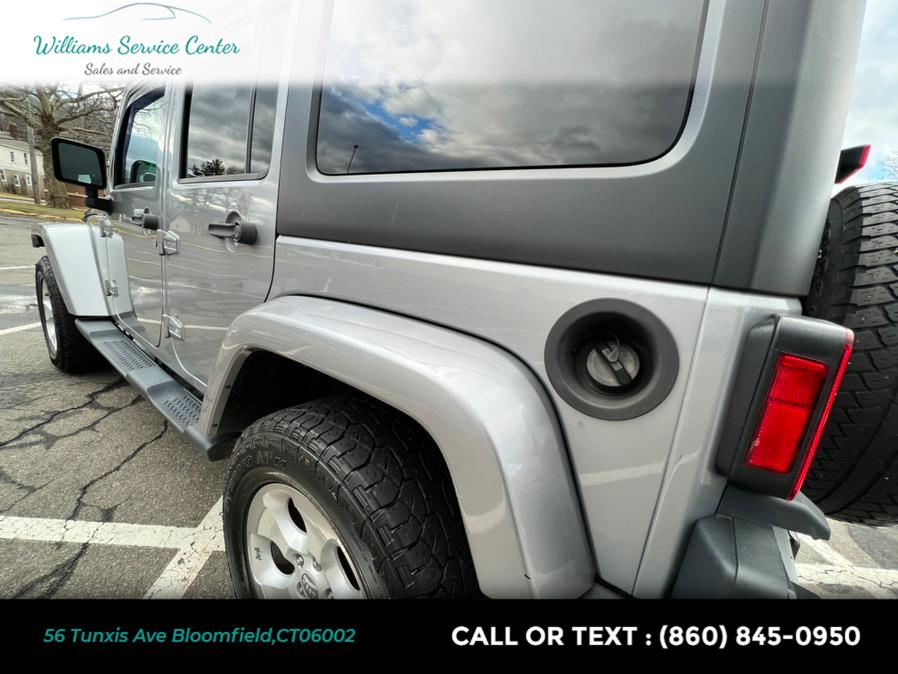 2014 Jeep Wrangler Unlimited 4WD 4dr Sahara, available for sale in Bloomfield, Connecticut | Williams Service Center. Bloomfield, Connecticut 2014 Jeep Wrangler Unlimited 4WD 4dr Sahara, available for sale in Bloomfield, Connecticut | Williams Service Center. Bloomfield, Connecticut