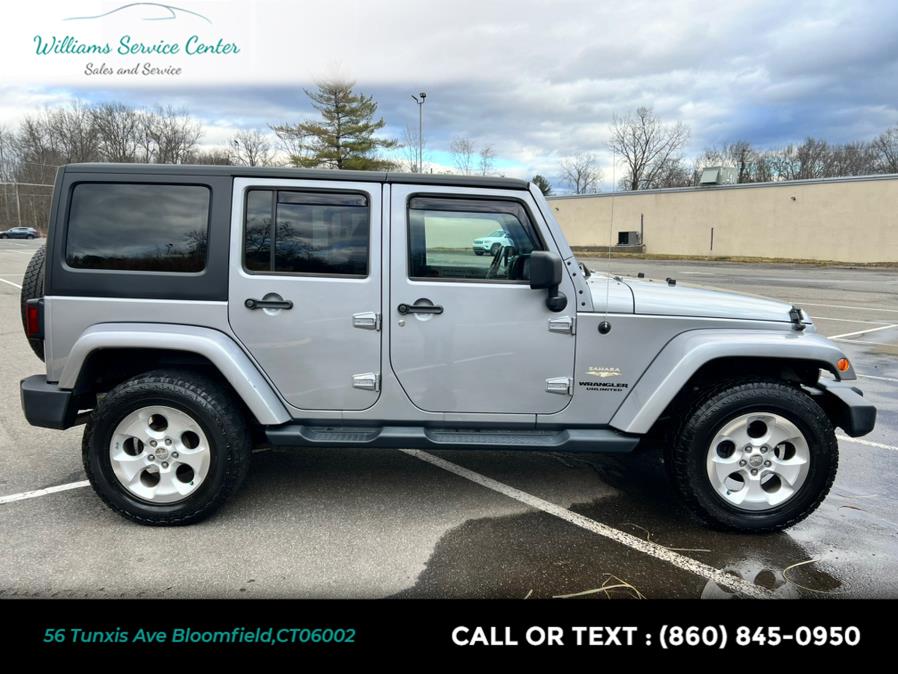 2014 Jeep Wrangler Unlimited 4WD 4dr Sahara, available for sale in Bloomfield, Connecticut | Williams Service Center. Bloomfield, Connecticut 2014 Jeep Wrangler Unlimited 4WD 4dr Sahara, available for sale in Bloomfield, Connecticut | Williams Service Center. Bloomfield, Connecticut