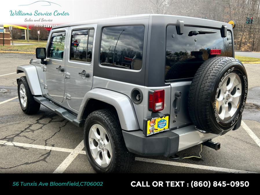 2014 Jeep Wrangler Unlimited 4WD 4dr Sahara, available for sale in Bloomfield, Connecticut | Williams Service Center. Bloomfield, Connecticut 2014 Jeep Wrangler Unlimited 4WD 4dr Sahara, available for sale in Bloomfield, Connecticut | Williams Service Center. Bloomfield, Connecticut