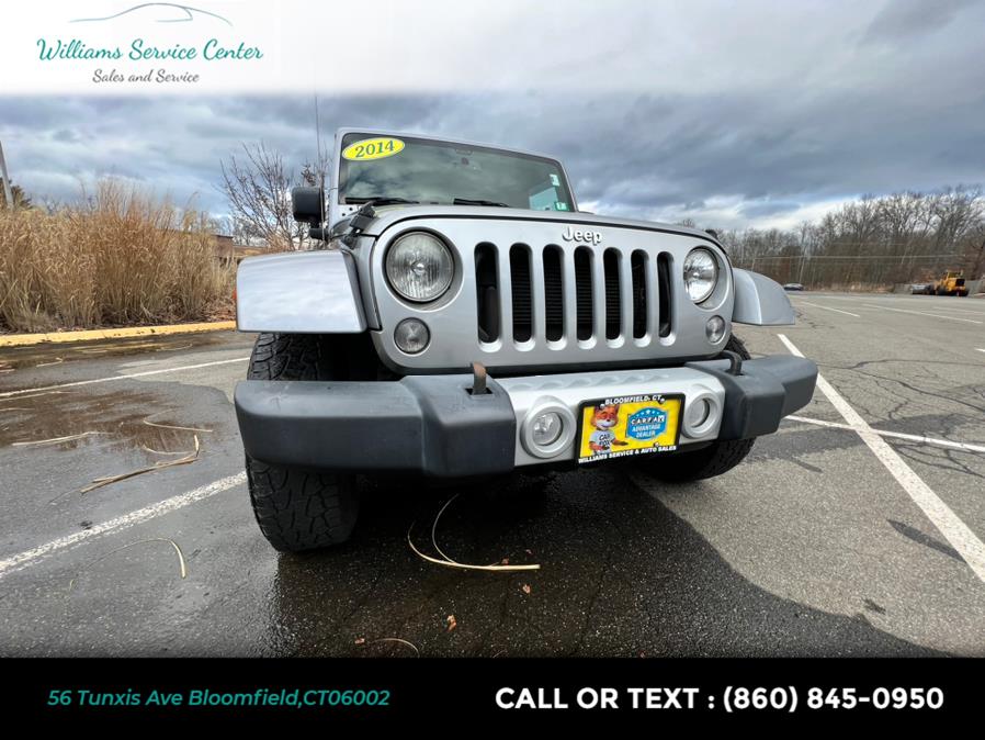2014 Jeep Wrangler Unlimited 4WD 4dr Sahara, available for sale in Bloomfield, Connecticut | Williams Service Center. Bloomfield, Connecticut 2014 Jeep Wrangler Unlimited 4WD 4dr Sahara, available for sale in Bloomfield, Connecticut | Williams Service Center. Bloomfield, Connecticut
