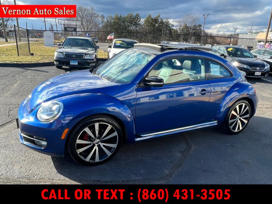 2012 Volkswagen Beetle 2dr Cpe DSG 2.0T Turbo PZEV, available for sale in Manchester, Connecticut | Vernon Auto Sale & Service. Manchester, Connecticut 2012 Volkswagen Beetle 2dr Cpe DSG 2.0T Turbo PZEV, available for sale in Manchester, Connecticut | Vernon Auto Sale & Service. Manchester, Connecticut