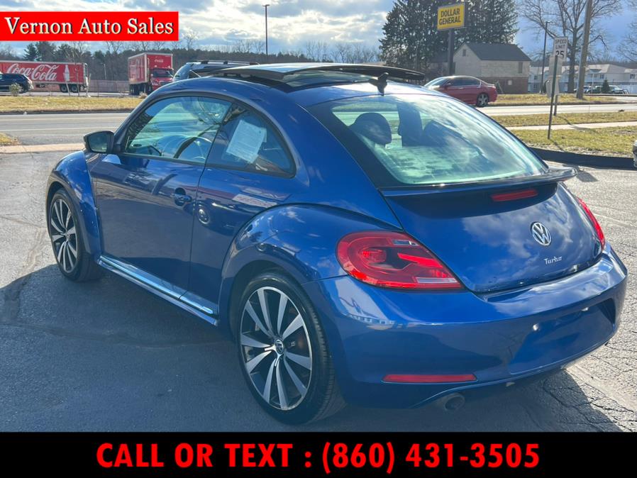 2012 Volkswagen Beetle 2dr Cpe DSG 2.0T Turbo PZEV, available for sale in Manchester, Connecticut | Vernon Auto Sale & Service. Manchester, Connecticut 2012 Volkswagen Beetle 2dr Cpe DSG 2.0T Turbo PZEV, available for sale in Manchester, Connecticut | Vernon Auto Sale & Service. Manchester, Connecticut