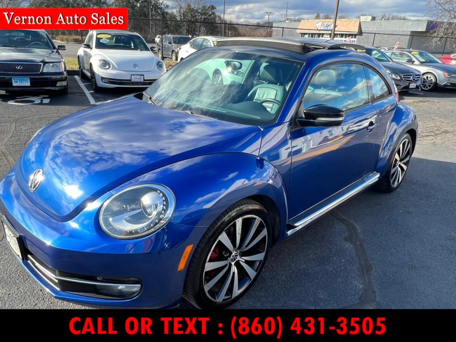 2012 Volkswagen Beetle 2dr Cpe DSG 2.0T Turbo PZEV, available for sale in Manchester, Connecticut | Vernon Auto Sale & Service. Manchester, Connecticut 2012 Volkswagen Beetle 2dr Cpe DSG 2.0T Turbo PZEV, available for sale in Manchester, Connecticut | Vernon Auto Sale & Service. Manchester, Connecticut