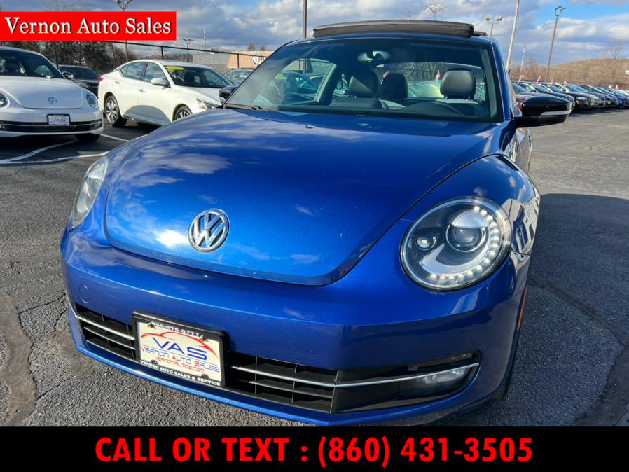 2012 Volkswagen Beetle 2dr Cpe DSG 2.0T Turbo PZEV, available for sale in Manchester, Connecticut | Vernon Auto Sale & Service. Manchester, Connecticut 2012 Volkswagen Beetle 2dr Cpe DSG 2.0T Turbo PZEV, available for sale in Manchester, Connecticut | Vernon Auto Sale & Service. Manchester, Connecticut
