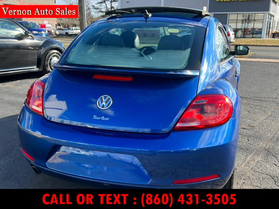 2012 Volkswagen Beetle 2dr Cpe DSG 2.0T Turbo PZEV, available for sale in Manchester, Connecticut | Vernon Auto Sale & Service. Manchester, Connecticut 2012 Volkswagen Beetle 2dr Cpe DSG 2.0T Turbo PZEV, available for sale in Manchester, Connecticut | Vernon Auto Sale & Service. Manchester, Connecticut