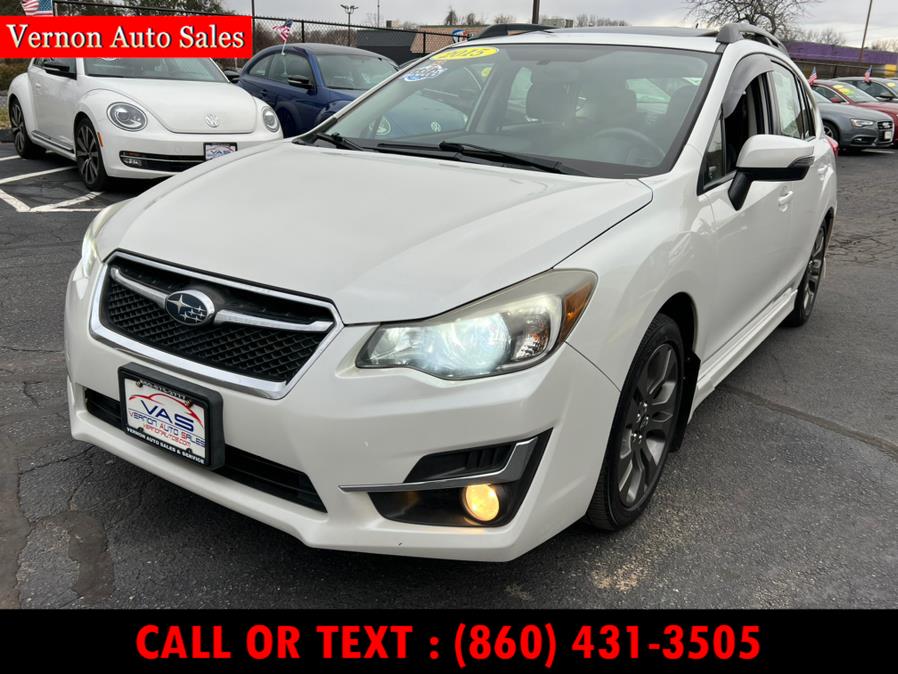 Used Subaru Impreza Wagon 5dr CVT 2.0i Sport Limited 2015 | Vernon Auto Sale & Service. Manchester, Connecticut