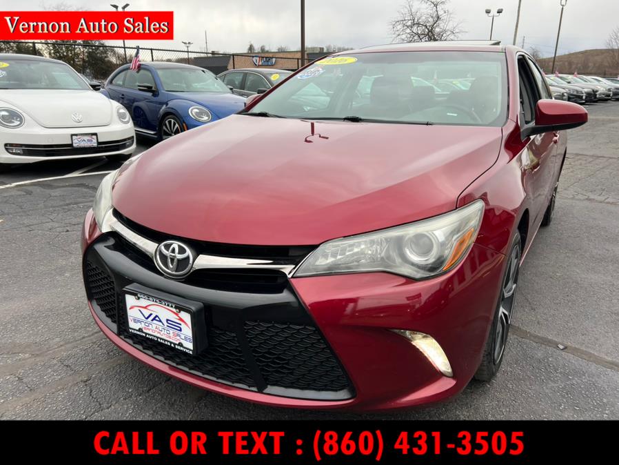 2016 Toyota Camry 4dr Sdn I4 Auto XSE (Natl), available for sale in Manchester, Connecticut | Vernon Auto Sale & Service. Manchester, Connecticut 2016 Toyota Camry 4dr Sdn I4 Auto XSE (Natl), available for sale in Manchester, Connecticut | Vernon Auto Sale & Service. Manchester, Connecticut