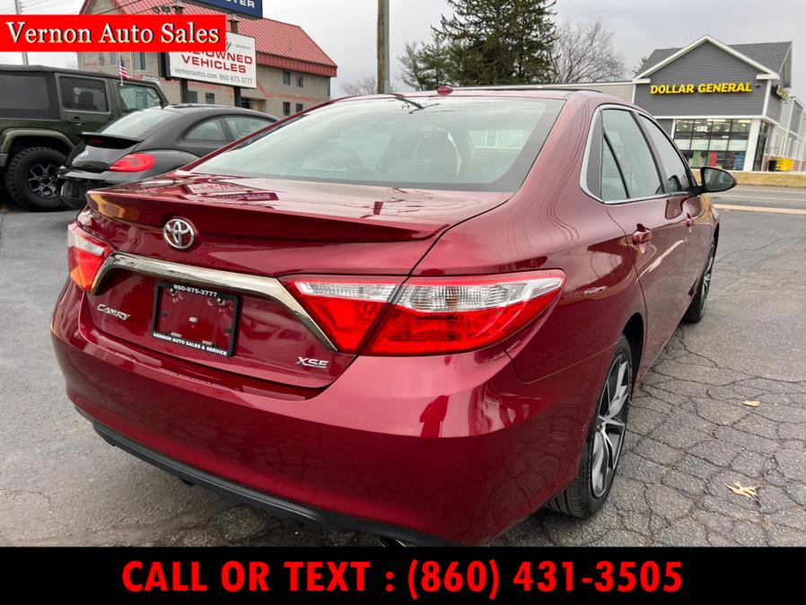 2016 Toyota Camry 4dr Sdn I4 Auto XSE (Natl), available for sale in Manchester, Connecticut | Vernon Auto Sale & Service. Manchester, Connecticut 2016 Toyota Camry 4dr Sdn I4 Auto XSE (Natl), available for sale in Manchester, Connecticut | Vernon Auto Sale & Service. Manchester, Connecticut