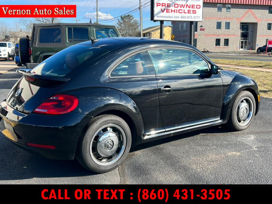 2015 Volkswagen Beetle Coupe 2dr Auto 1.8T Classic *Ltd Avail*, available for sale in Manchester, Connecticut | Vernon Auto Sale & Service. Manchester, Connecticut 2015 Volkswagen Beetle Coupe 2dr Auto 1.8T Classic *Ltd Avail*, available for sale in Manchester, Connecticut | Vernon Auto Sale & Service. Manchester, Connecticut