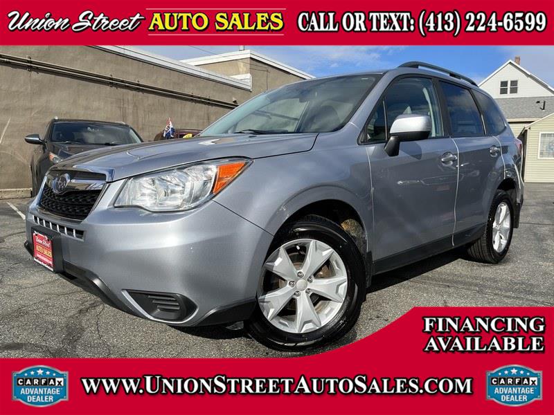 2016 Subaru Forester 4dr Man 2.5i Premium PZEV, available for sale in West Springfield, Massachusetts | Union Street Auto Sales. West Springfield, Massachusetts
