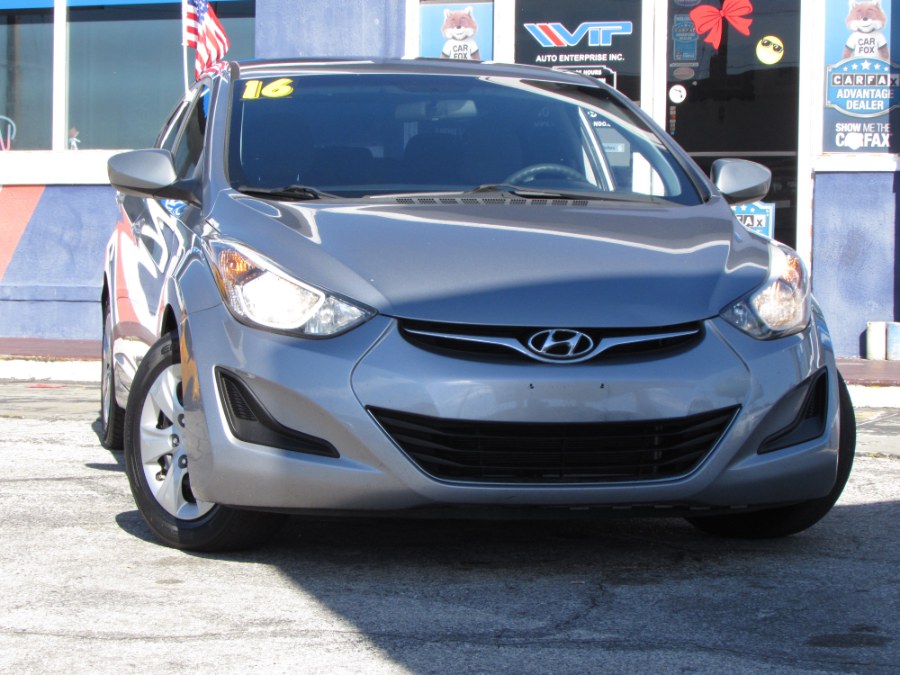 2016 Hyundai Elantra 4dr Sdn Auto SE (Alabama Plant), available for sale in Orlando, Florida | VIP Auto Enterprise, Inc. Orlando, Florida 2016 Hyundai Elantra 4dr Sdn Auto SE (Alabama Plant), available for sale in Orlando, Florida | VIP Auto Enterprise, Inc. Orlando, Florida