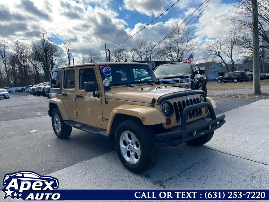 2013 Jeep Wrangler Unlimited 4WD 4dr Sahara, available for sale in Selden, New York | Apex Auto. Selden, New York 2013 Jeep Wrangler Unlimited 4WD 4dr Sahara, available for sale in Selden, New York | Apex Auto. Selden, New York