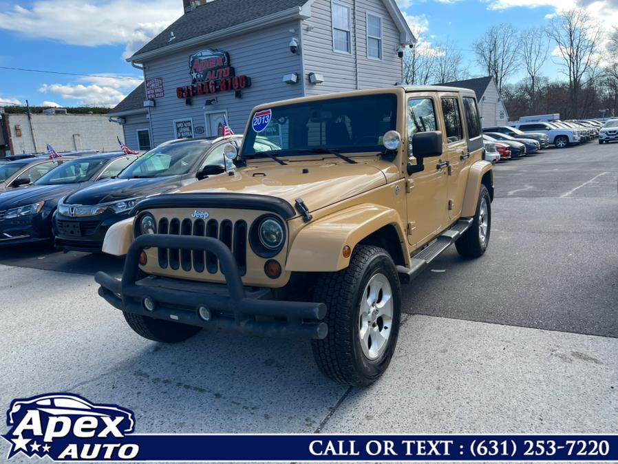 2013 Jeep Wrangler Unlimited 4WD 4dr Sahara, available for sale in Selden, New York | Apex Auto. Selden, New York 2013 Jeep Wrangler Unlimited 4WD 4dr Sahara, available for sale in Selden, New York | Apex Auto. Selden, New York