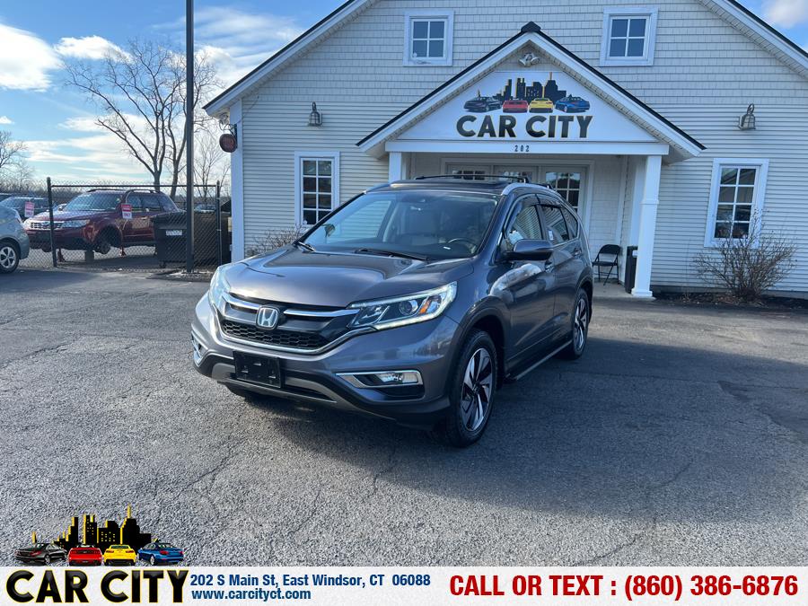 2016 Honda CR-V AWD 5dr Touring, available for sale in East Windsor, Connecticut | Car City LLC. East Windsor, Connecticut