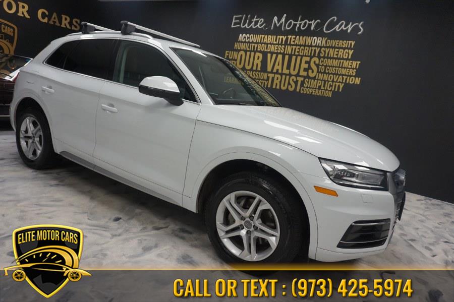 2019 Audi Q5 Premium 45 TFSI quattro, available for sale in Newark, New Jersey | Elite Motor Cars. Newark, New Jersey 2019 Audi Q5 Premium 45 TFSI quattro, available for sale in Newark, New Jersey | Elite Motor Cars. Newark, New Jersey