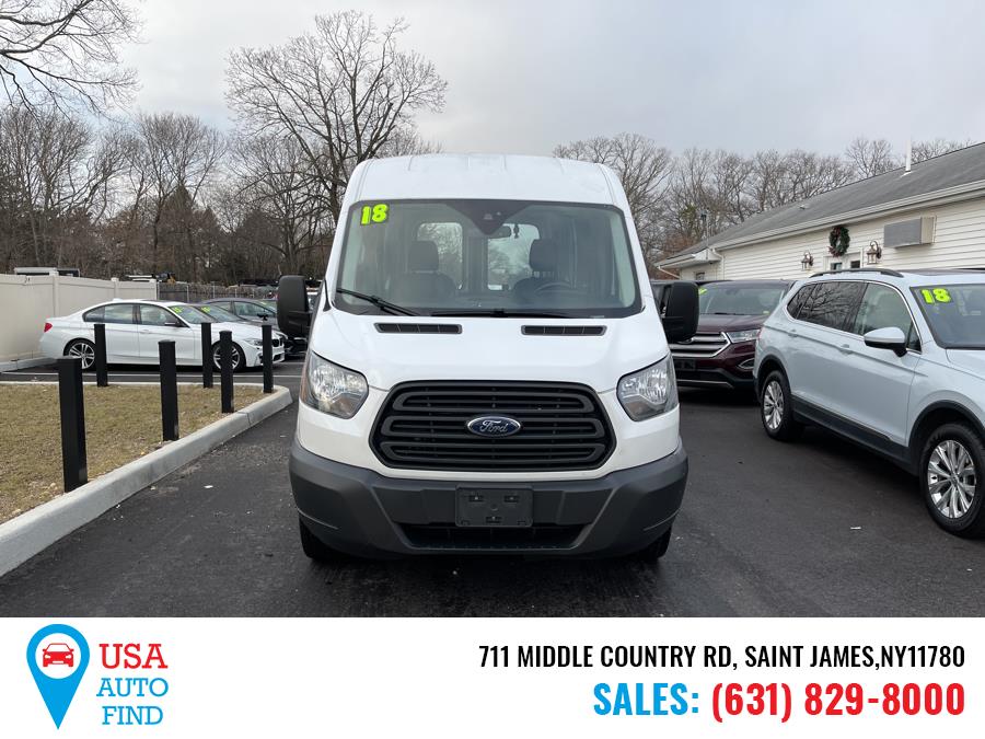 2018 Ford Transit Van T-250 130" Med Rf 9000 GVWR Sliding RH Dr, available for sale in Saint James, New York | USA Auto Find. Saint James, New York 2018 Ford Transit Van T-250 130" Med Rf 9000 GVWR Sliding RH Dr, available for sale in Saint James, New York | USA Auto Find. Saint James, New York
