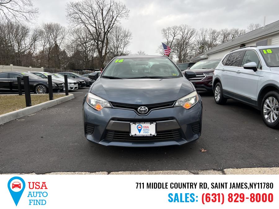 2016 Toyota Corolla 4dr Sdn CVT LE (Natl), available for sale in Saint James, New York | USA Auto Find. Saint James, New York 2016 Toyota Corolla 4dr Sdn CVT LE (Natl), available for sale in Saint James, New York | USA Auto Find. Saint James, New York