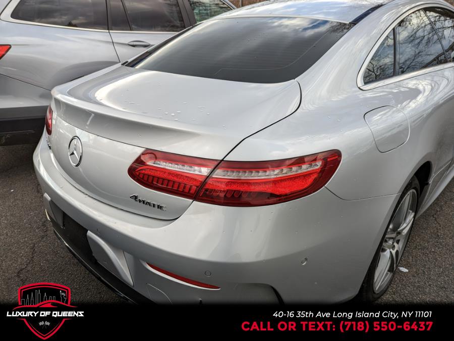 2018 Mercedes-Benz E-Class E 400 4MATIC Coupe, available for sale in Long Island City, New York | Luxury Of Queens. Long Island City, New York 2018 Mercedes-Benz E-Class E 400 4MATIC Coupe, available for sale in Long Island City, New York | Luxury Of Queens. Long Island City, New York