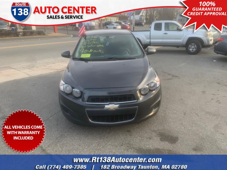 2016 Chevrolet Sonic 5dr HB Auto LT, available for sale in Taunton, Massachusetts | Rt 138 Auto Center Inc . Taunton, Massachusetts