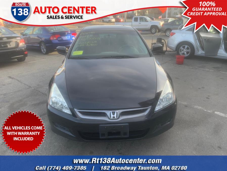 Used Honda Accord Cpe EX AT PZEV 2006 | Rt 138 Auto Center Inc . Taunton, Massachusetts