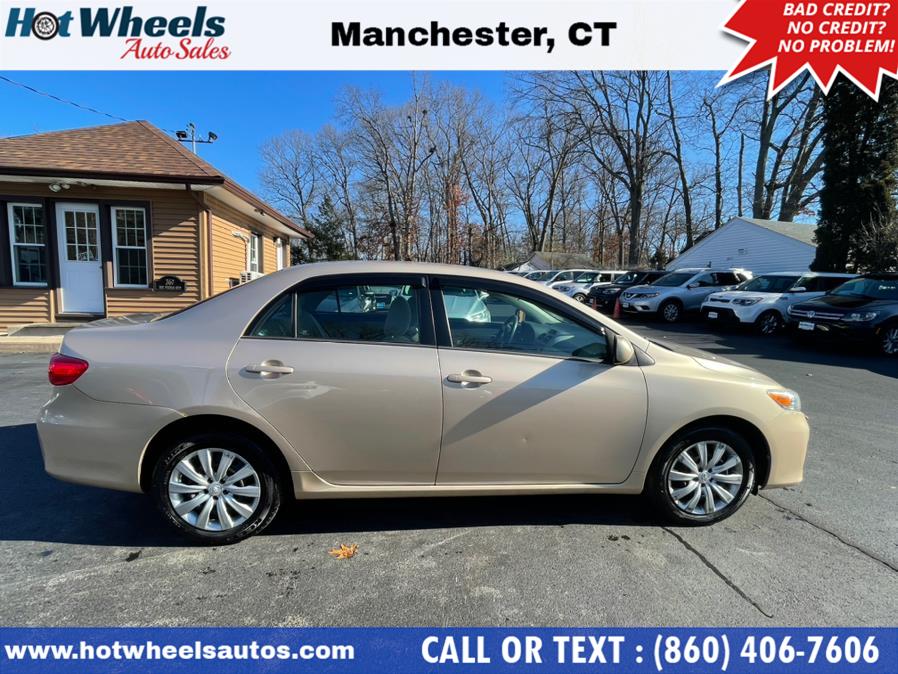 2012 Toyota Corolla 4dr Sdn Auto L (Natl), available for sale in Manchester, Connecticut | Hot Wheels Auto Sales LLC. Manchester, Connecticut 2012 Toyota Corolla 4dr Sdn Auto L (Natl), available for sale in Manchester, Connecticut | Hot Wheels Auto Sales LLC. Manchester, Connecticut