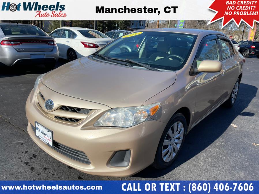2012 Toyota Corolla 4dr Sdn Auto L (Natl), available for sale in Manchester, Connecticut | Hot Wheels Auto Sales LLC. Manchester, Connecticut 2012 Toyota Corolla 4dr Sdn Auto L (Natl), available for sale in Manchester, Connecticut | Hot Wheels Auto Sales LLC. Manchester, Connecticut