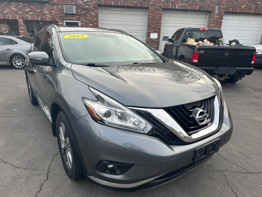 2015 Nissan Murano AWD 4dr SL, available for sale in New Britain, Connecticut | Central Auto Sales & Service. New Britain, Connecticut