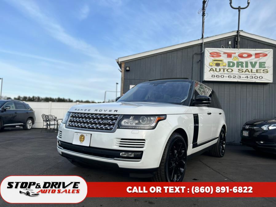 2016 Land Rover Range Rover 4WD 4dr Supercharged, available for sale in East Windsor, Connecticut | Stop & Drive Auto Sales. East Windsor, Connecticut