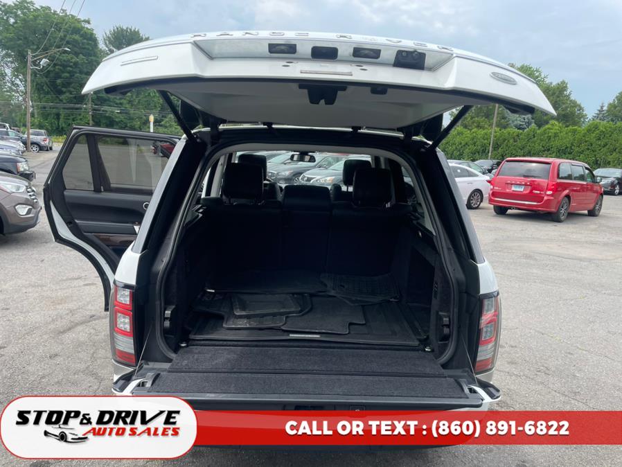 2016 Land Rover Range Rover 4WD 4dr Supercharged, available for sale in East Windsor, Connecticut | Stop & Drive Auto Sales. East Windsor, Connecticut 2016 Land Rover Range Rover 4WD 4dr Supercharged, available for sale in East Windsor, Connecticut | Stop & Drive Auto Sales. East Windsor, Connecticut