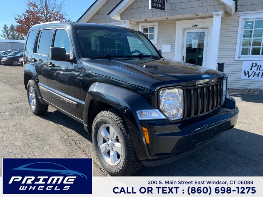 2012 Jeep Liberty 4WD 4dr Sport, available for sale in East Windsor, Connecticut | Prime Wheels. East Windsor, Connecticut