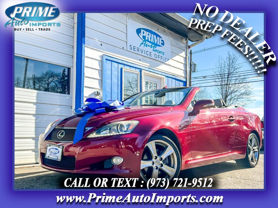 2012 Lexus IS 250C 2dr Conv Auto, available for sale in Bloomingdale, New Jersey | Prime Auto Imports. Bloomingdale, New Jersey