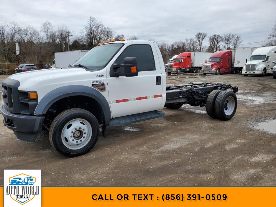 2010 Ford Super Duty F-550 DRW 4WD Reg Cab 141" WB 60" CA XL, available for sale in Delran, New Jersey | Auto World.com Inc. Delran, New Jersey