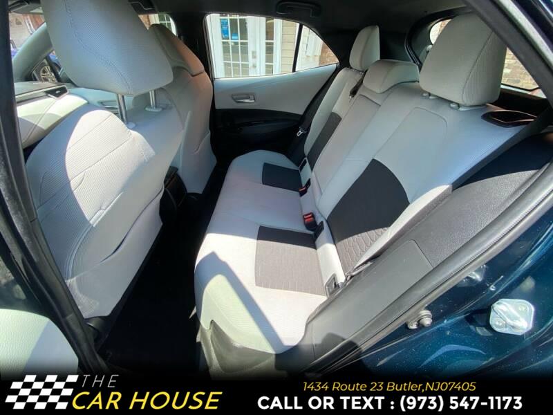 2021 Toyota Corolla Hatchback SE 4dr Hatchback CVT, available for sale in Butler, New Jersey | The Car House. Butler, New Jersey 2021 Toyota Corolla Hatchback SE 4dr Hatchback CVT, available for sale in Butler, New Jersey | The Car House. Butler, New Jersey