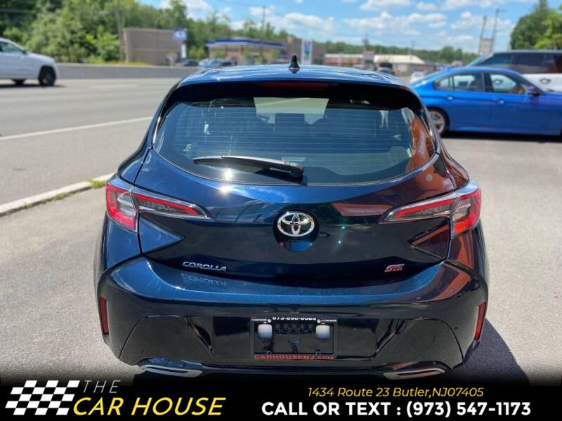2021 Toyota Corolla Hatchback SE 4dr Hatchback CVT, available for sale in Butler, New Jersey | The Car House. Butler, New Jersey 2021 Toyota Corolla Hatchback SE 4dr Hatchback CVT, available for sale in Butler, New Jersey | The Car House. Butler, New Jersey