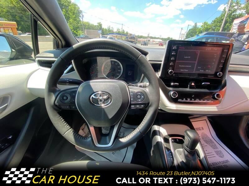 2021 Toyota Corolla Hatchback SE 4dr Hatchback CVT, available for sale in Butler, New Jersey | The Car House. Butler, New Jersey 2021 Toyota Corolla Hatchback SE 4dr Hatchback CVT, available for sale in Butler, New Jersey | The Car House. Butler, New Jersey