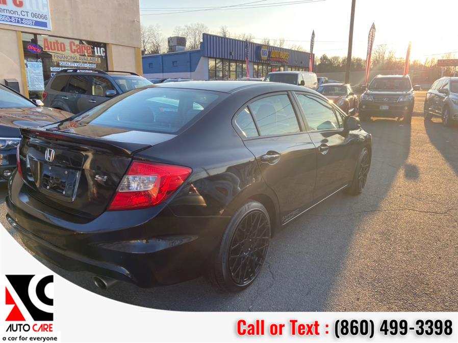 2012 Honda Civic Sdn 4dr Man Si, available for sale in Vernon , Connecticut | Auto Care Motors. Vernon , Connecticut 2012 Honda Civic Sdn 4dr Man Si, available for sale in Vernon , Connecticut | Auto Care Motors. Vernon , Connecticut
