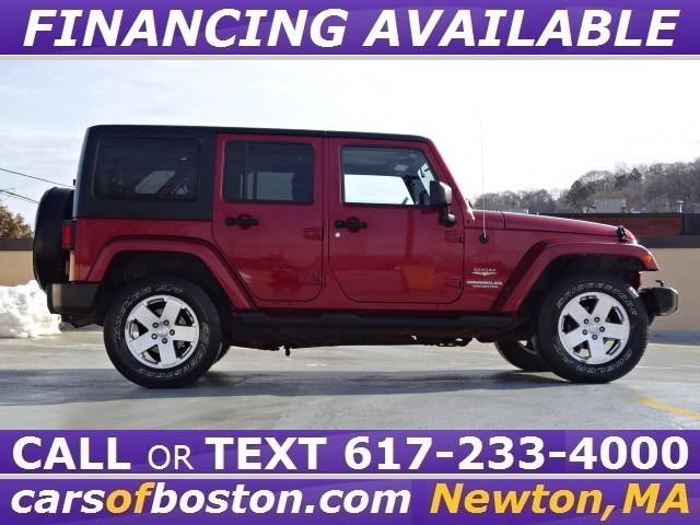 2011 Jeep Wrangler Unlimited 4WD 4dr Sahara, available for sale in Newton, Massachusetts | Motorcars of Boston. Newton, Massachusetts 2011 Jeep Wrangler Unlimited 4WD 4dr Sahara, available for sale in Newton, Massachusetts | Motorcars of Boston. Newton, Massachusetts