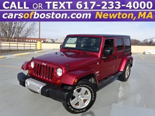 2011 Jeep Wrangler Unlimited 4WD 4dr Sahara, available for sale in Newton, Massachusetts | Motorcars of Boston. Newton, Massachusetts 2011 Jeep Wrangler Unlimited 4WD 4dr Sahara, available for sale in Newton, Massachusetts | Motorcars of Boston. Newton, Massachusetts