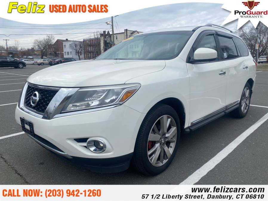 2013 Nissan Pathfinder 4WD 4dr S, available for sale in Danbury, Connecticut | Feliz Used Auto Sales. Danbury, Connecticut