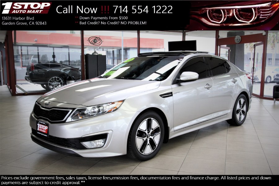 2013 Kia Optima Hybrid 4dr Sdn 2.4L Auto LX, available for sale in Garden Grove, California | 1 Stop Auto Mart Inc.. Garden Grove, California