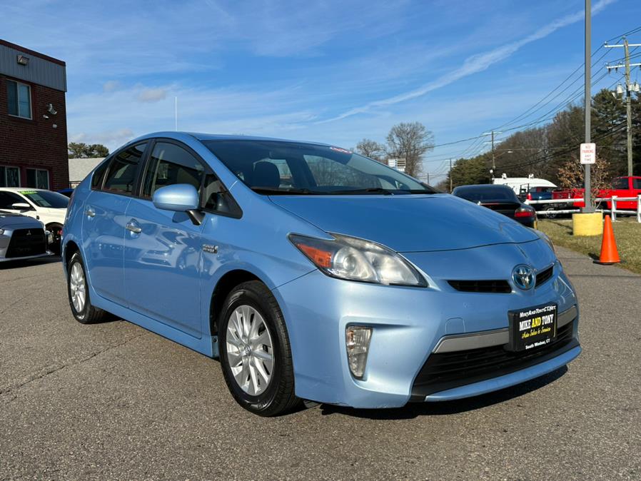 2013 Toyota Prius Plug-In 5dr HB (Natl), available for sale in South Windsor, Connecticut | Mike And Tony Auto Sales, Inc. South Windsor, Connecticut 2013 Toyota Prius Plug-In 5dr HB (Natl), available for sale in South Windsor, Connecticut | Mike And Tony Auto Sales, Inc. South Windsor, Connecticut