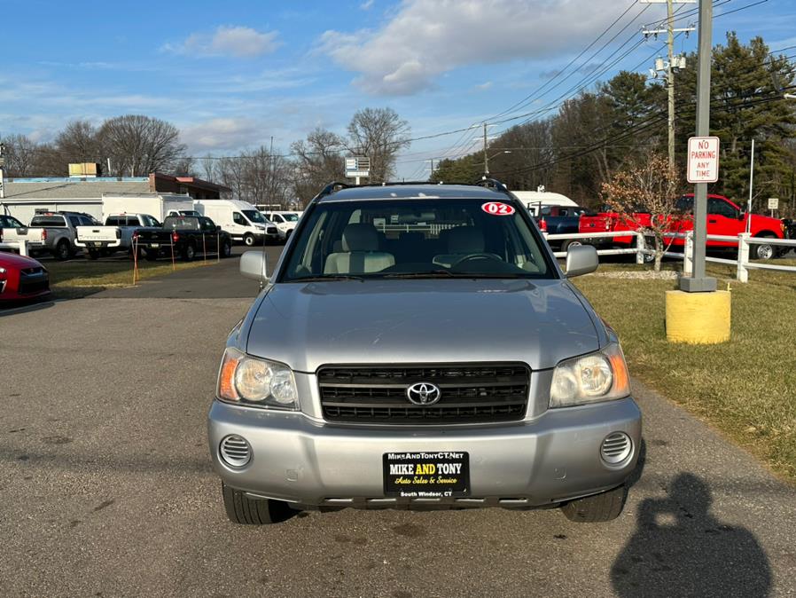 2002 Toyota Highlander 4dr V6 (Natl), available for sale in South Windsor, Connecticut | Mike And Tony Auto Sales, Inc. South Windsor, Connecticut 2002 Toyota Highlander 4dr V6 (Natl), available for sale in South Windsor, Connecticut | Mike And Tony Auto Sales, Inc. South Windsor, Connecticut
