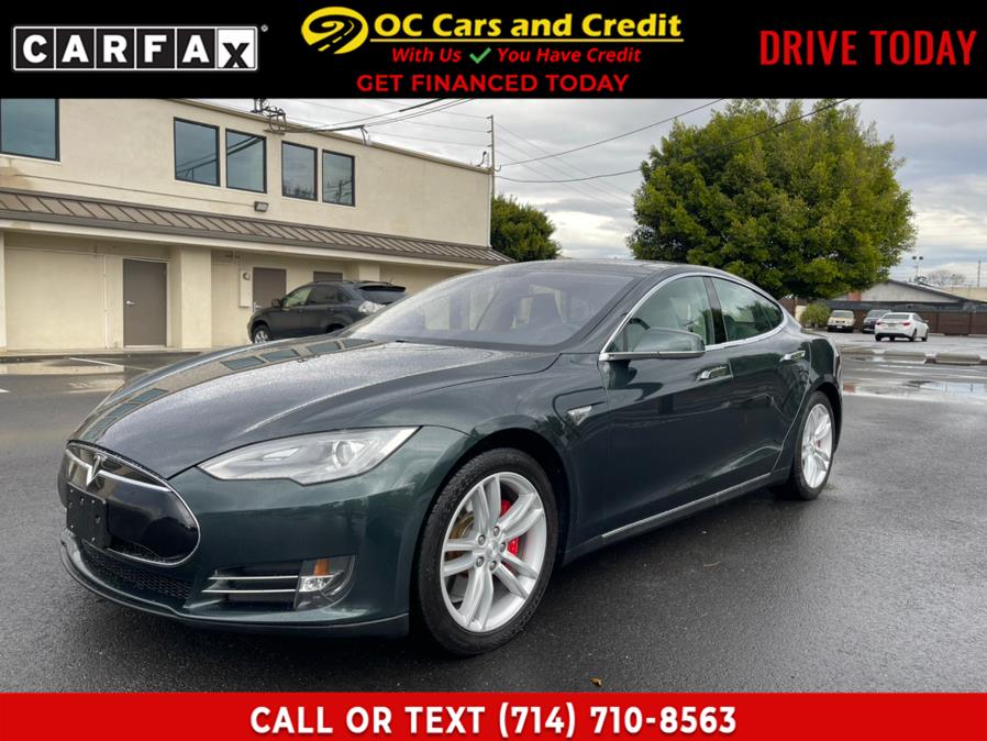 Used Tesla Model S 4dr Sdn Performance 2014 | OC Cars and Credit. Garden Grove, California