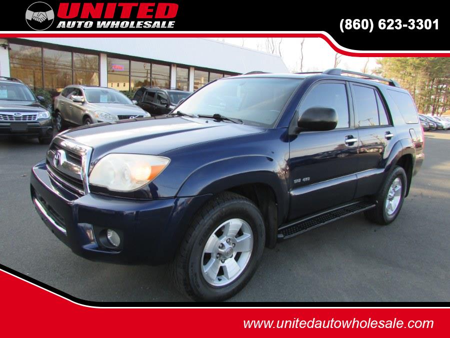 2006 Toyota 4Runner 4dr SR5 V6 Auto 4WD, available for sale in East Windsor, Connecticut | United Auto Sales of E Windsor, Inc. East Windsor, Connecticut